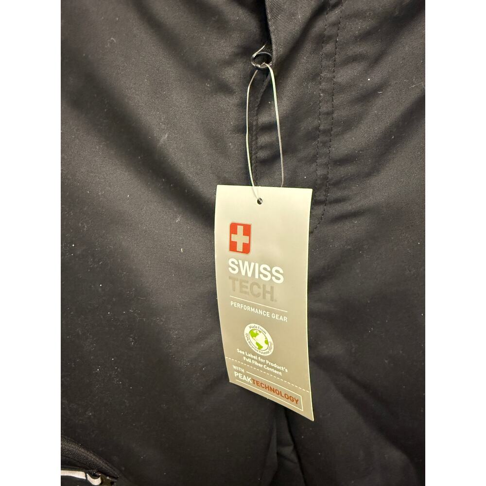 NEW SwissTech Medium 8 snow pants winter ski insulated black Boy Girl pocket kid - Picture 2 of 4